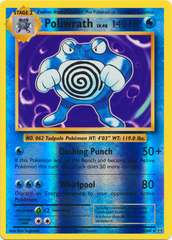 Poliwrath - 25/108 - Holo Rare - Reverse Holo