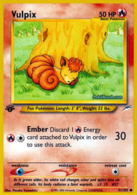 Vulpix - 91/105 - Common - 1st Edition