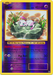 Mew - 53/108 - Holo Rare - Reverse Holo