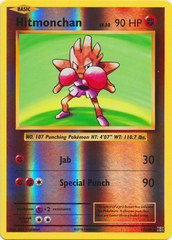 Hitmonchan - 62/108 - Holo Rare - Reverse Holo