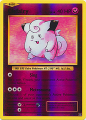 Clefairy - 63/108 - Holo Rare - Reverse Holo