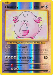 Chansey - 70/108 - Rare - Reverse Holo