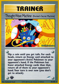 Thought Wave Machine - 96/105 - Rare - 1st Edition