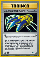 Counterattack Claws - 97/105 - WotC era Neo Dynasty Uncommon - 1st Edition