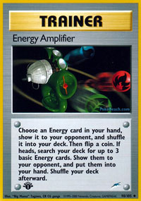 Energy Amplifier - 98/105 - Uncommon - 1st Edition