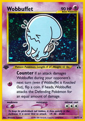 Wobbuffet - 16/75 - Holo Rare - 1st Edition