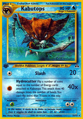 Kabutops - 25/75 - Rare - 1st Edition