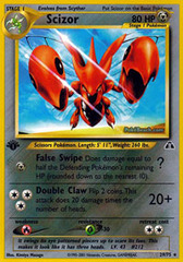 Scizor - 29/75 - Rare - 1st Edition