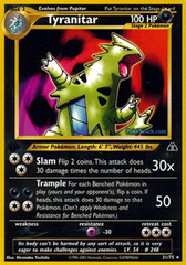 Tyranitar - 31/75 - Rare - 1st Edition