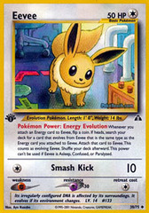 Eevee - 38/75 - Uncommon - 1st Edition