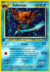 Kabutops - 6/75 - Holo Rare - 1st Edition