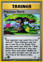 Pokemon March - 102/111 - Common - 1st Edition