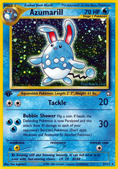 Azumarill - 2/111 - Holo Rare - 1st Edition