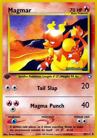 Magmar - 40/111 - Uncommon - 1st Edition