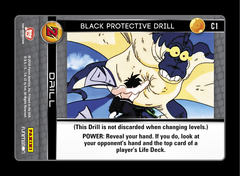 Black Protective Drill - C1