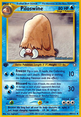 Piloswine - 44/111 - Uncommon - 1st Edition