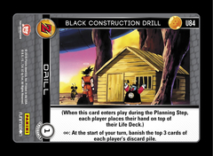 Black Construction Drill - U84