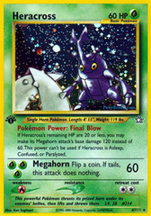 Heracross - 6/111 - Holo Rare - 1st Edition