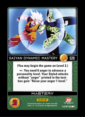 Saiyan Dynamic Mastery - S20 - High Tech Foil