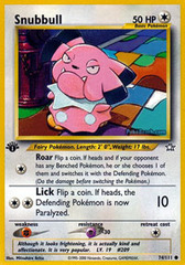 Snubbull - 74/111 - Common - 1st Edition