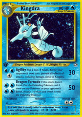 Kingdra - 8/111 - Holo Rare - 1st Edition