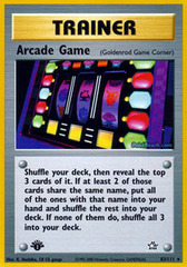 Arcade Game - 83/111 - Rare - 1st Edition