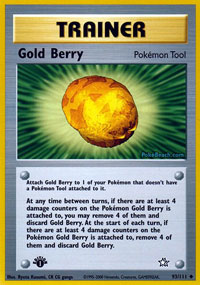 Gold Berry - 93/111 - Uncommon - 1st Edition