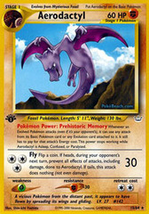 Aerodactyl - 15/64 - Rare - 1st Edition