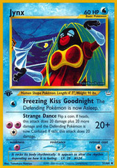 Jynx - 31/64 - Uncommon - 1st Edition