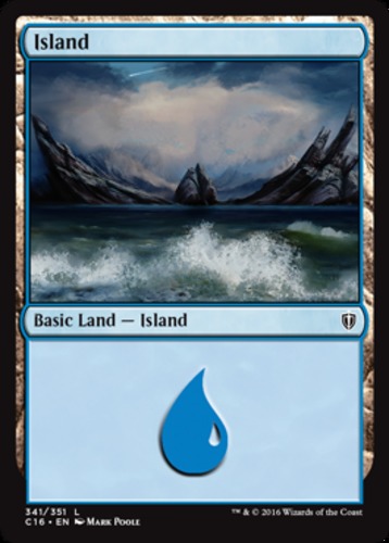x4 Island (341) L MTG Commander 2016 M/NM, English | eBay