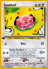 Snubbull - 55/64 - Common - 1st Edition