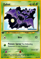 Zubat - 59/64 - Common - 1st Edition