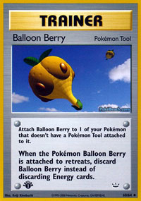 Balloon Berry - 60/64 - Uncommon - 1st Edition