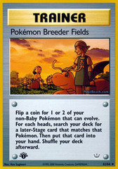 Pokemon Breeder Fields - 62/64 - Uncommon - 1st Edition