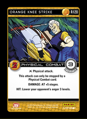 Orange Knee Strike - R120 - Foil