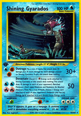 Shining Gyarados - 65/64 - Super Holo Rare - 1st Edition