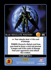 Blue Resolute Mastery - DR5 - Pack Foil