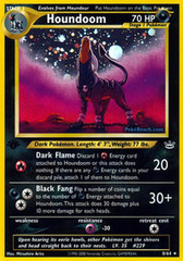 Houndoom - 8/64 - Holo Rare - 1st Edition