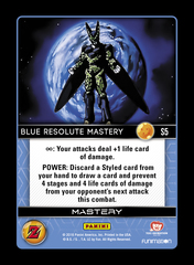 Blue Resolute Mastery - S5 - Prism Foil