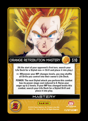 Orange Retribution Mastery - S10 - Prism Foil