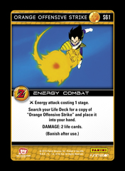 Orange Offensive Strike - S61 - Foil
