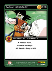 Saiyan Sabotage - S120 - Foil
