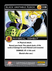 Black Unstable Punch - S138 - Foil