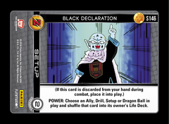 Black Declaration - S146 - Foil