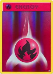 Fire Energy - 92/108 - Common - Reverse Holo