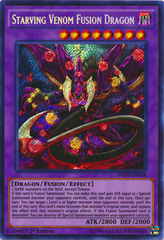 Starving Venom Fusion Dragon - INOV-EN038 - Secret Rare - 1st Edition