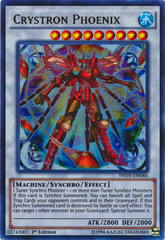 Crystron Phoenix - INOV-EN046 - Ultra Rare - 1st Edition