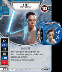 Rey - Force Prodigy (Sold with matching Die)