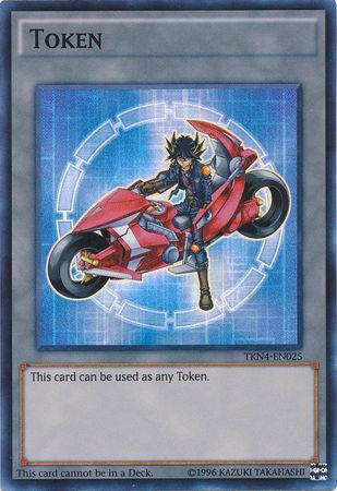 Yusei Fudo Token - TKN4-EN025 - Super Rare