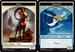 Goat // Thopter Double-sided Token